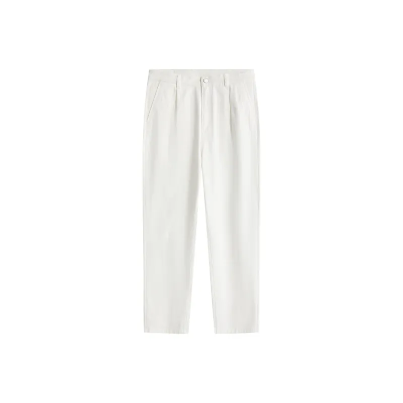 ZIOZIA x TONGQINNANZHUANG All Season All Jeans Men's White-0