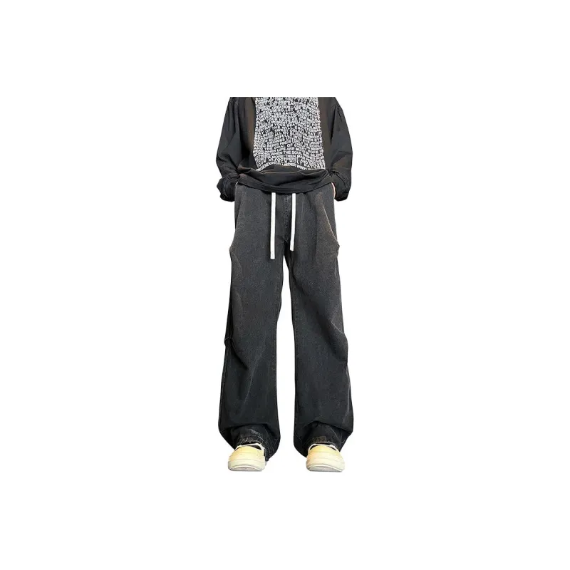 Menglaini Jeans Unisex-5