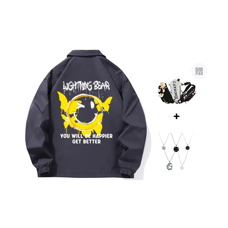 LIGHTNING BEAR Jackets Coats Unisex-14