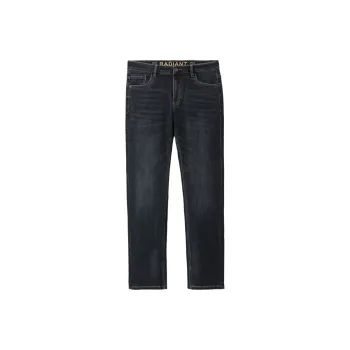 HLA Jeans Men Blue Gray Denim Gradient Dark G3
