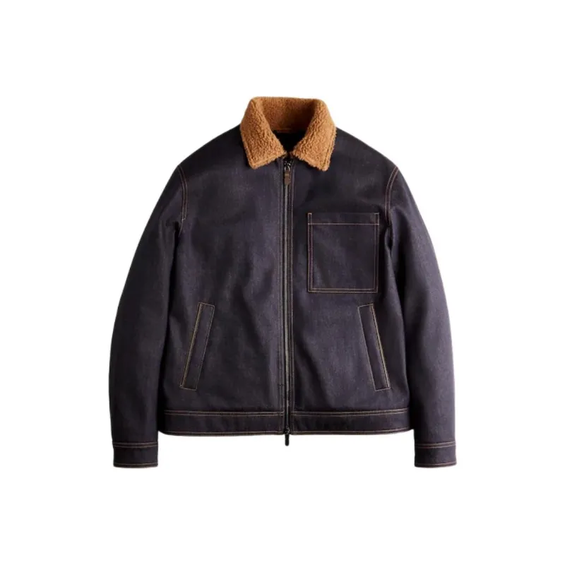 TOD'S Denim Trucker Jacket-0