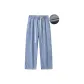 Fleece-Lined Pants (Light Blue)