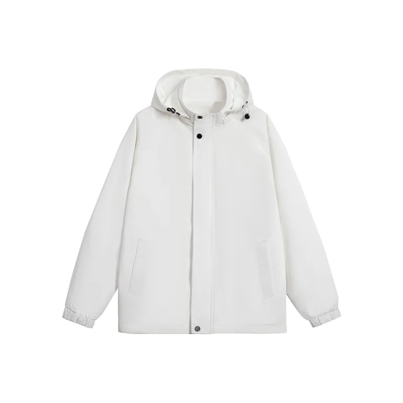 Small Columns Under The Sea Jackets Coats Unisex Black-3