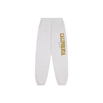 SPORTY & RICH California Logo Printed Track Pants