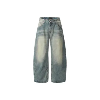 GBXM Jeans Unisex Vintage Blue