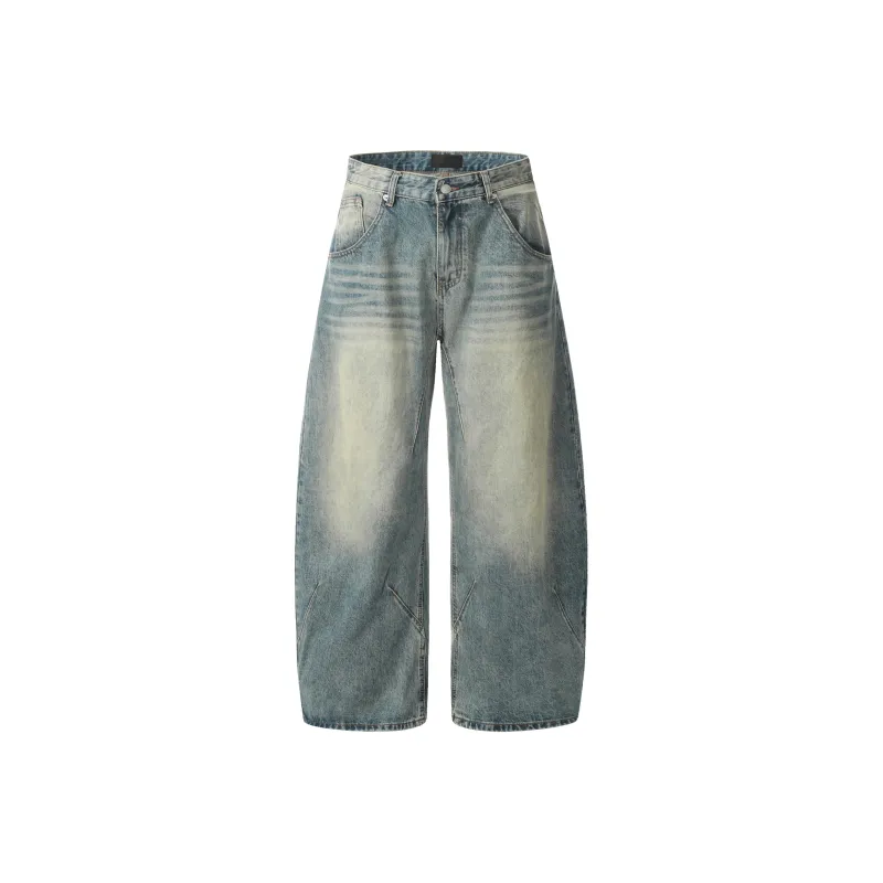 GBXM Jeans Unisex Vintage Blue-0