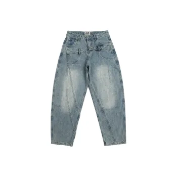 Rabbit House Jeans Unisex Blue
