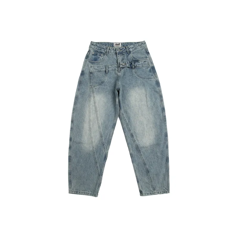 Rabbit House Jeans Unisex Blue-0