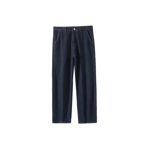 FAIRWHALE Jeans Unisex Navy Blue