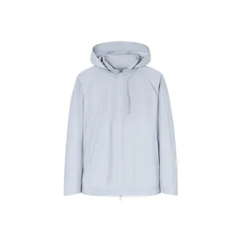 Anta Champion Collection All-Weather Collection Trench Coat Men's Light Mud Gray