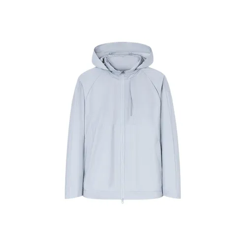 Anta Champion Collection All-Weather Collection Trench Coat Men's Light Mud Gray
