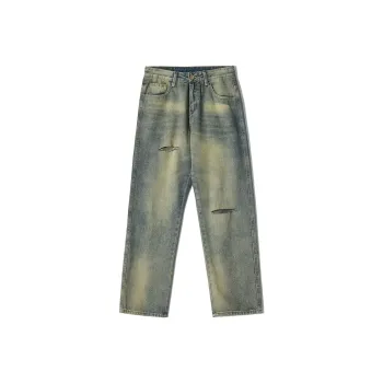 SIFLYTO Jeans Unisex Vintage Blue