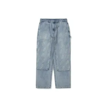 Thisisneverthat X Grateful Dead Jeans Unisex Washed Blue