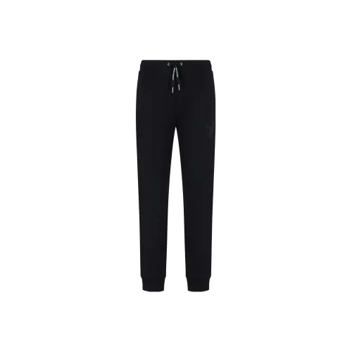 ARMANI EXCHANGEAE SS23 Knitted Sweatpants Men's Black