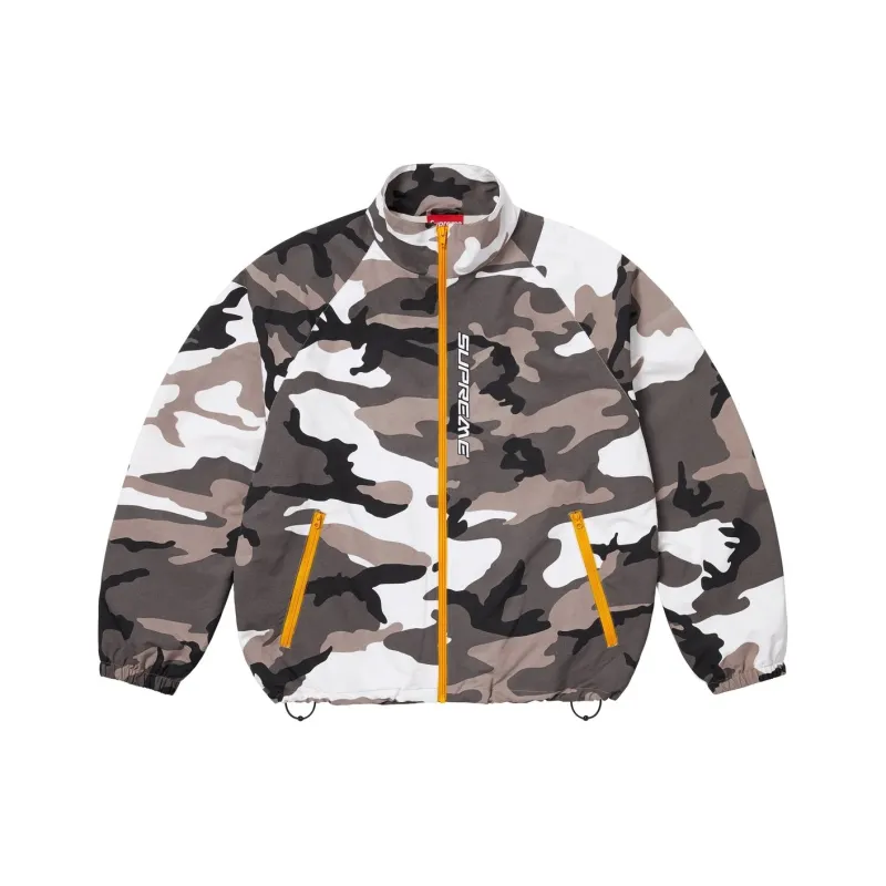 Supreme Contrast Zip Track Jacket-0