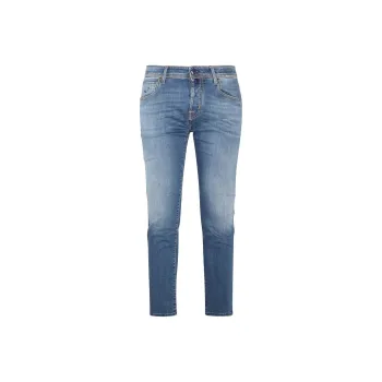 JACOB COHEN Straight Leg Slim Fit Jeans