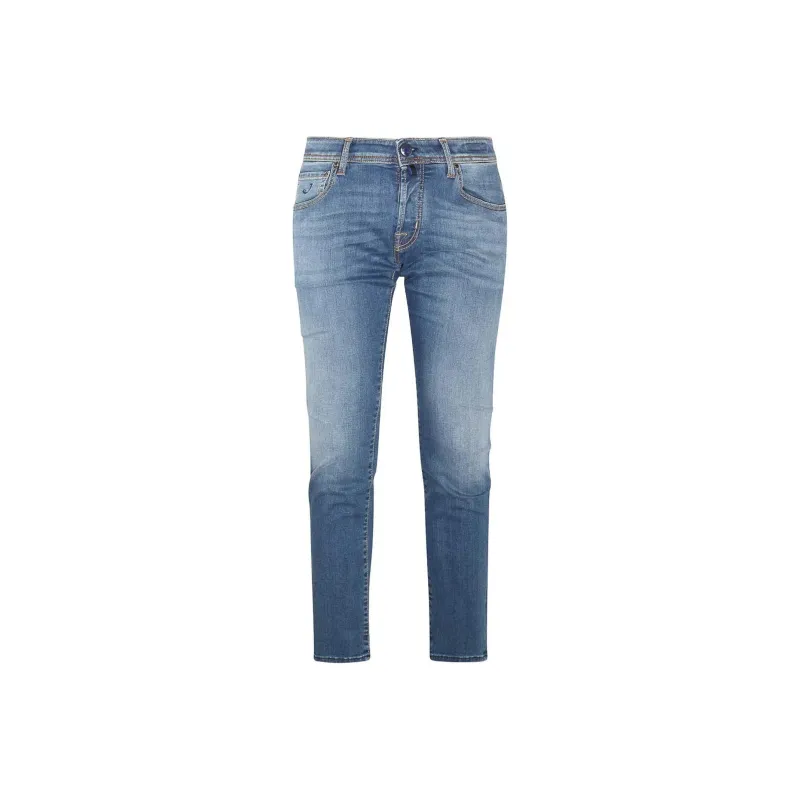 JACOB COHEN Straight Leg Slim Fit Jeans-0