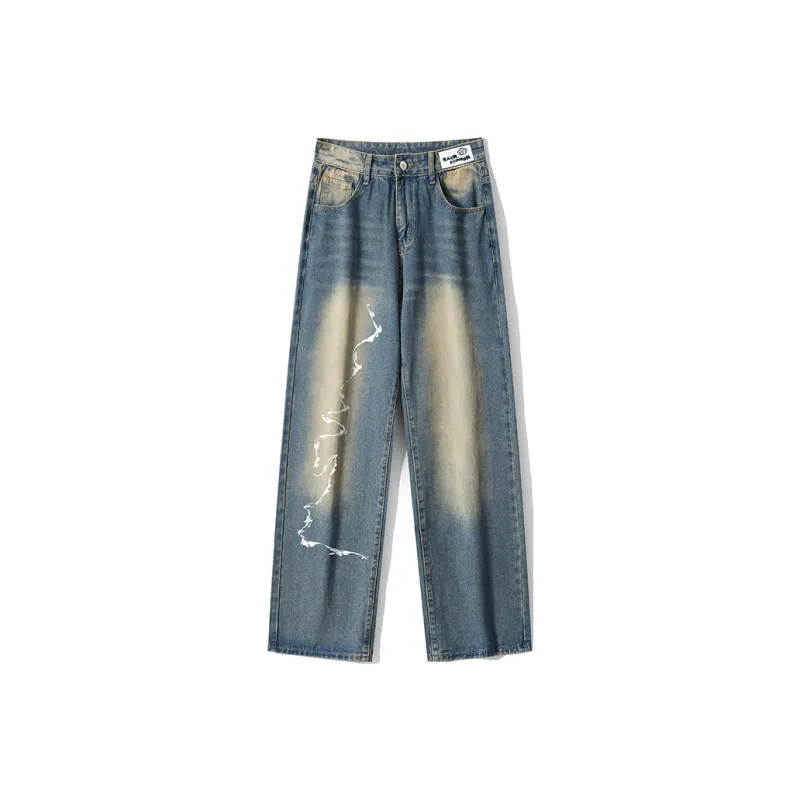 Sacrednss R Jeans Unisex Vintage Blue-0