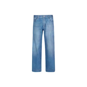 EMPORIO ARMANI Mid Rise Wide Leg Cargo Jeans