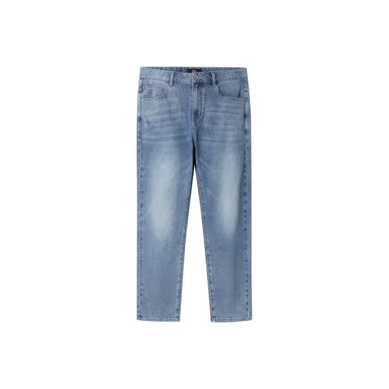 HLA Jeans Men Blue Gray Denim Gradient Medium 11-0