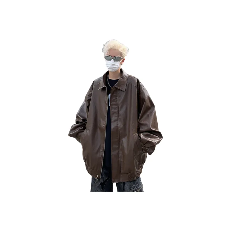 Roubini Leather Jackets Unisex-8