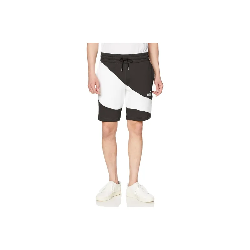 PUMA Knitted Sweatpants Men Black-0