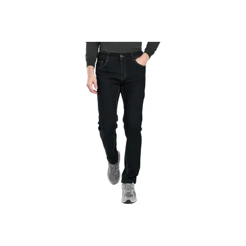 Dance With Wolves Jeans Men's Dark Blue