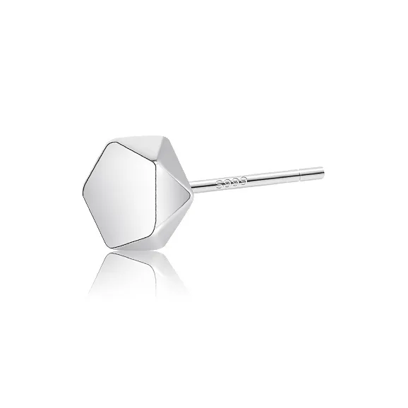 Daisy Dream 999 Fine Silver Stud Earrings Unisex-5