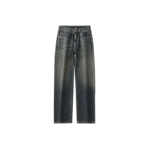FAIRWHALE Jeans Unisex Denim Blue