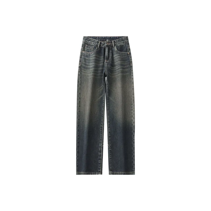FAIRWHALE Jeans Unisex Denim Blue-0