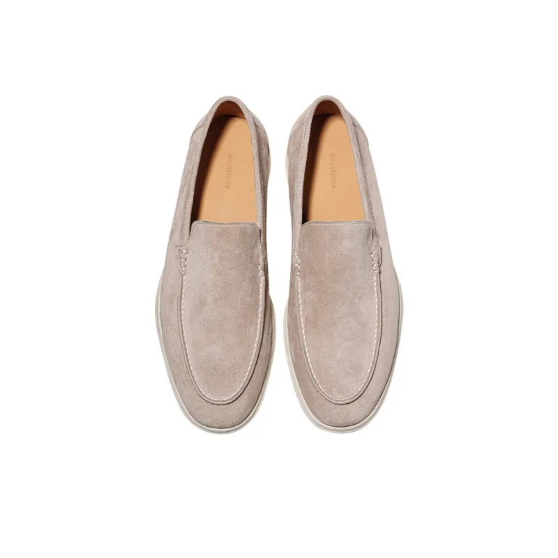 Vibram X Dreambox Loafers Men Sand/Gray-7