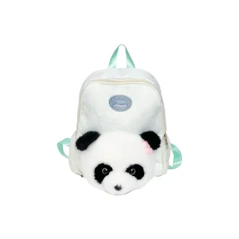 Debecca Plush Patchwork Backpack Large Size Women's Multicolor