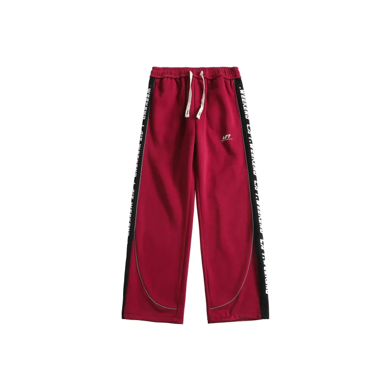 LA'T.WEEKEND Knitted Sports Pants Unisex-18