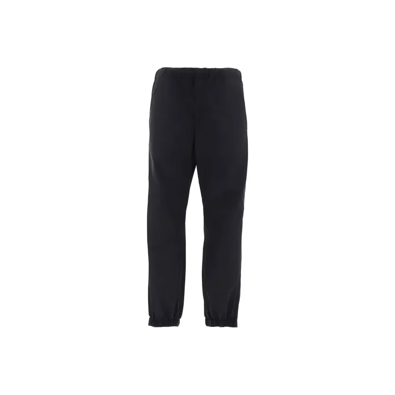 PRADA SS23 Knitted Sports Pants Men's Black-0