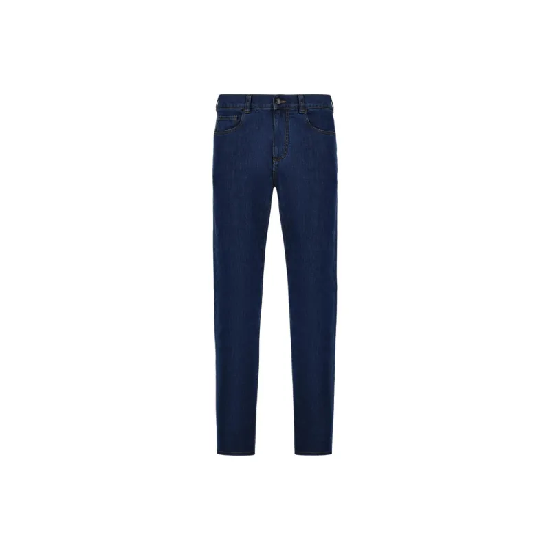 Canali Jeans Men Dark Blue-0