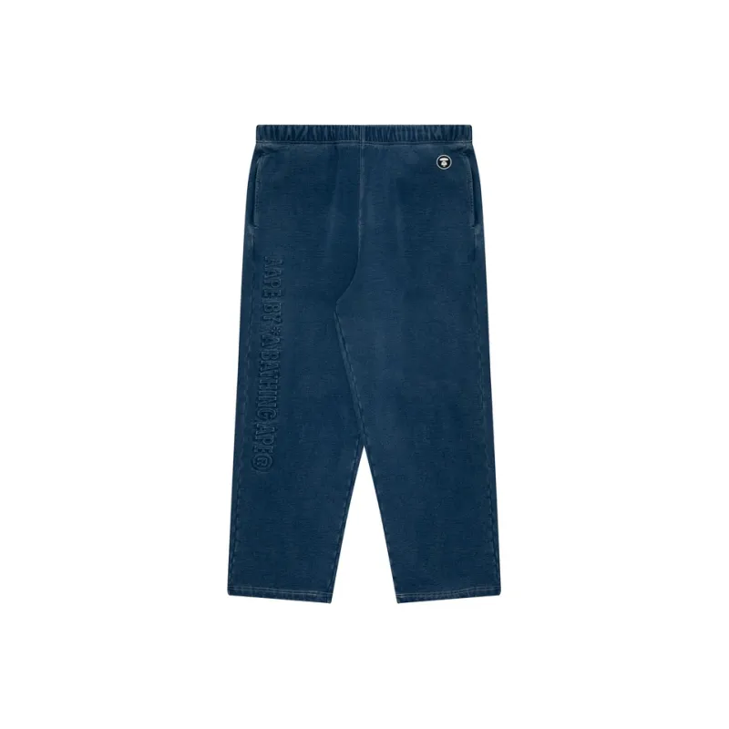 Aape Logo embossed Straight leg Jeans-0