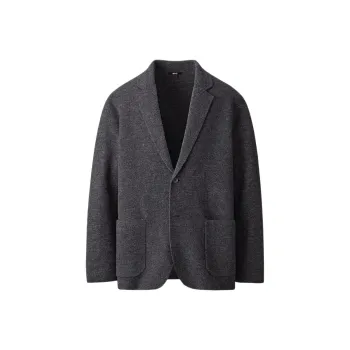 UNIQLO C Collection Jackets Men Dark Gray