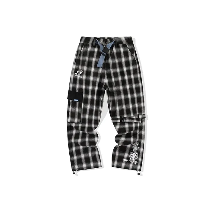 LAMLICKA Casual Pants Unisex Black-0