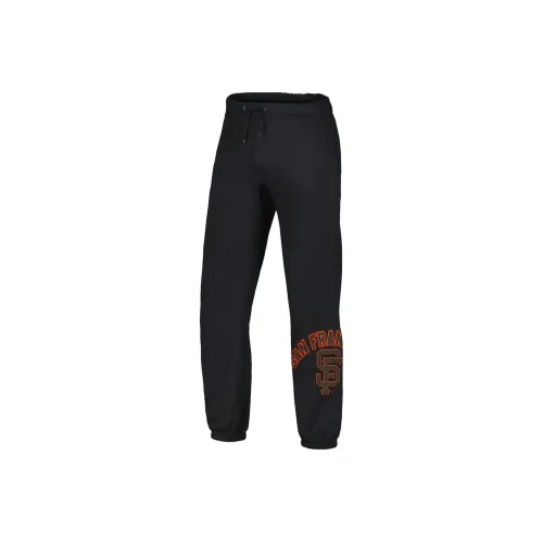 MLB x PLEASURES FW23 Knitted Sports Pants Men's Black