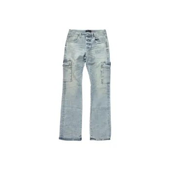 PURPLE BRAND Worn Cargo Jean