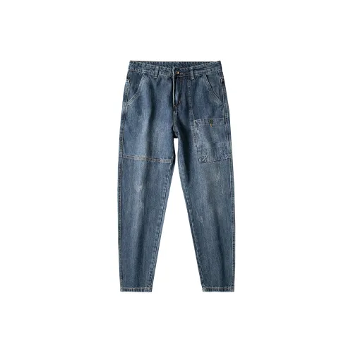 FAIRWHALE Jeans Unisex Denim Blue