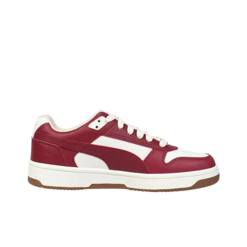 PUMA Rebound Joy Anti Slip Wear Resistant Low Top Basketball Shoes Men's Red-1