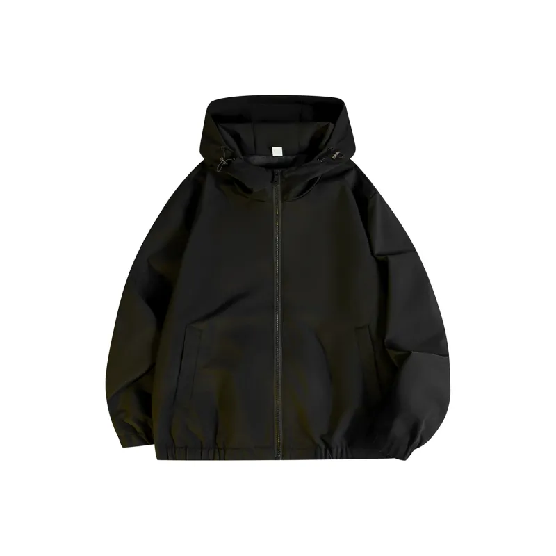 FASTFISH Jackets Coats Unisex Black-1