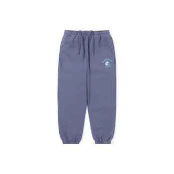 Thisisneverthat FW23 Wide Rugby Sweatpant Violet Knitted Sports Pants Unisex Purple