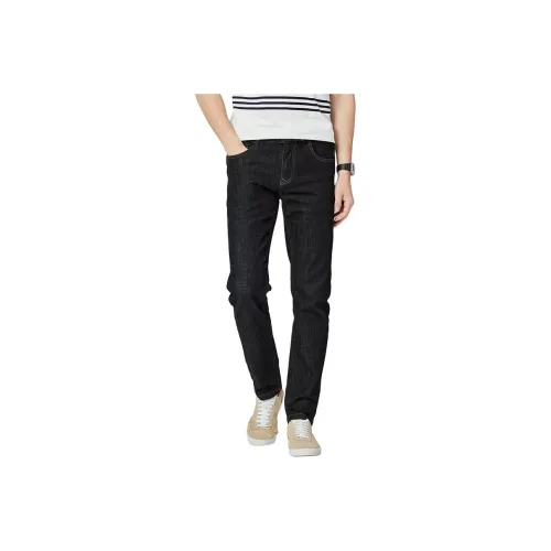 Dance With Wolves Jeans Men's Black Gray