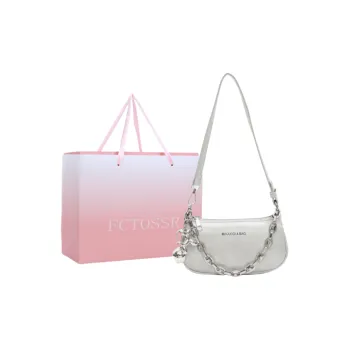 FCTOSSR PU Shoulder Bag Regular Women's White/Gray/Black/Pink/Coffee