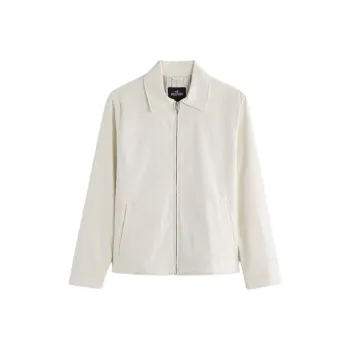 Hollister Jackets Coats Men's Milk White