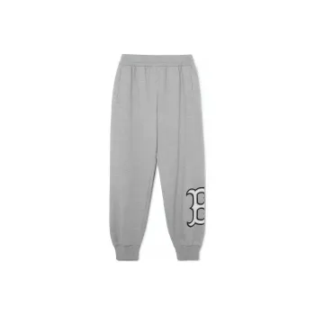 MLB Boston Red Sox Knitted Sweatpants Unisex Gray