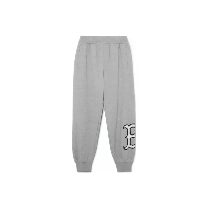 MLB Boston Red Sox Knitted Sweatpants Unisex Gray-0