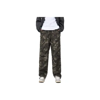 4T Cargo Pants Unisex Army Green Camouflage